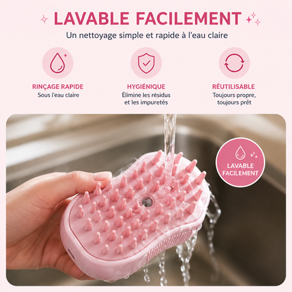Brosse Patte de Chat : Brosse Vapeur Patte de Chat pour Chien et Chat — PAWLY