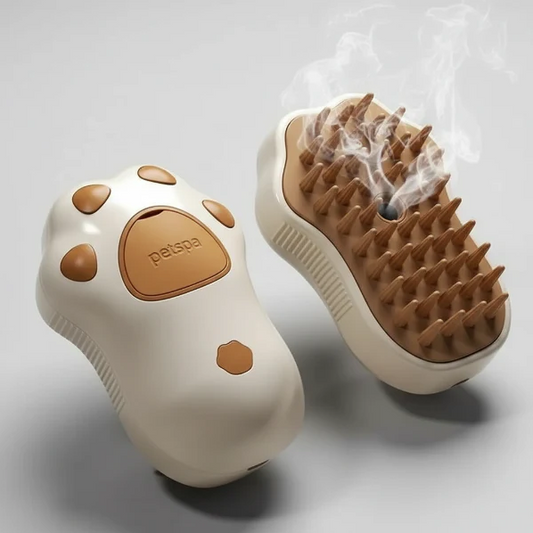 Brosse Patte de Chat : Brosse Vapeur Patte de Chat pour Chien et Chat — PAWLY